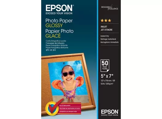 Epson Photo Paper Glossy 200 g/m² - 13x18cm - 50 lapų
