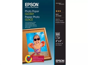Epson Photo Paper Glossy 200 g/m² - 10x15cm - 500 lapų