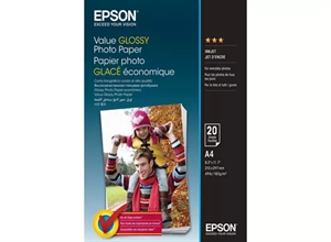 Epson Value Glossy Photo Paper 183 g/m² - A4 - 20 lapų