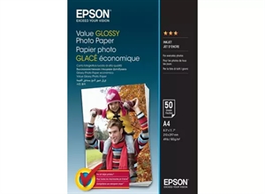 Epson Value Glossy Photo Paper 183 g/m² - A4 - 50 lapų