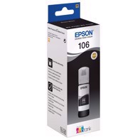 Epson T106 EcoTank Photo Black ink bottle