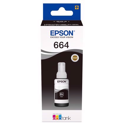 Epson T641 black ink cartridge - 70 ml 