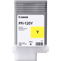 Canon Yellow PFI-120 Y - 130 ml rašalo kasetė