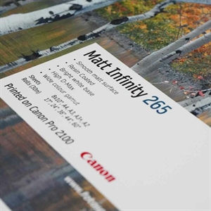 Fotospeed Matt Infinity 265 g/m² - 17" x 30 metro