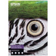 Epson Fine Art Cotton Textured Natural 300 g/m2 - A3+ 25 lapų