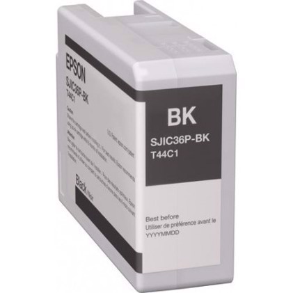 Epson Black ink cartridge for Epson C6000 and C6500 ( For Glossy ) - 80 ml