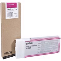 Epson Vivid Magenta T6063 - 220 ml rašalo kasetė