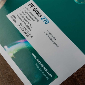 Fotospeed PF Gloss 270 g/m² - 17" x 30 metro