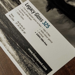 Fotospeed Legacy Gloss 325 g/m² - 17" x 15 metro