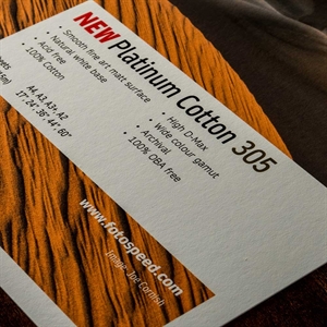 Fotospeed Platinum Cotton 305 g/m² - 24" x 15 metro