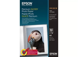 Epson Premium Glossy Photo Paper 255 g/m² - A4 - 50 lapų