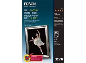 Epson Ultra Glossy Photo Paper 300 g/m² - A4 - 15 lapų