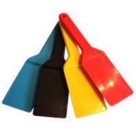 Plastic Ink Knives set rounded - 6,8 cm