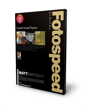 Fotospeed Matt Baryta 310 g/m² - A2, 25 lapų